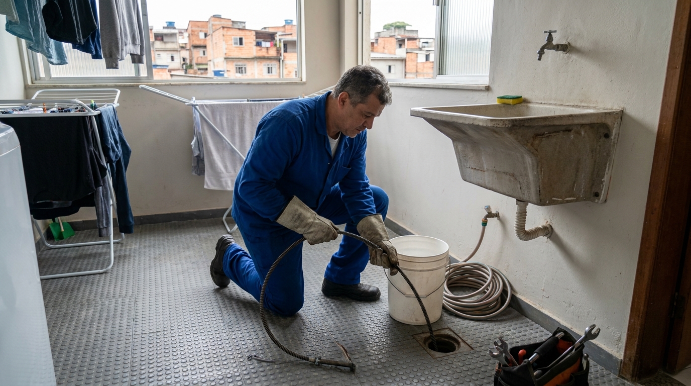 Desentupimento de Ralos Externos em Passo Fundo‑RS