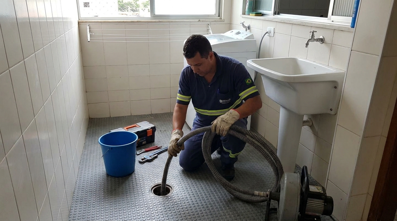 Desobstrução na Cozinha em Passo Fundo‑RS