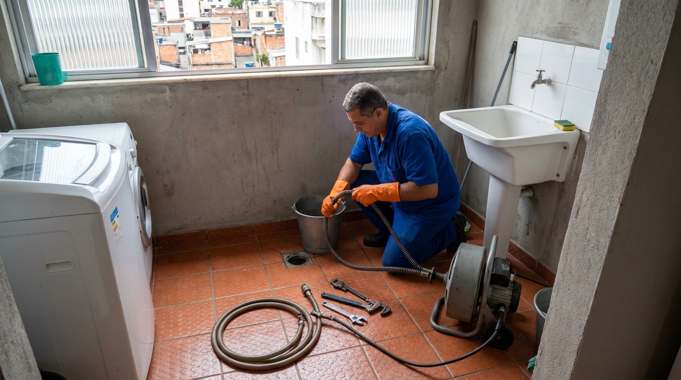 Limpeza Profunda de Ralos em Passo Fundo‑RS